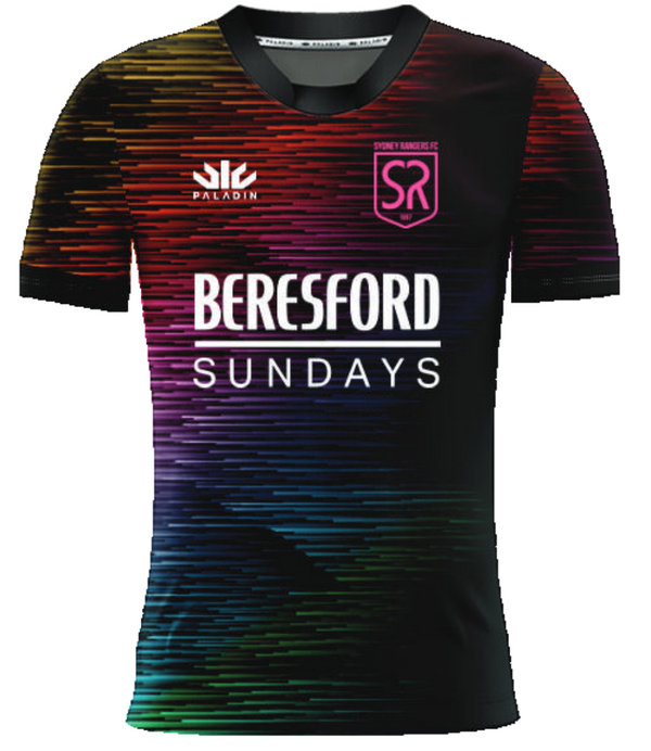 Sydney Rangers FC Warm Up Shirt, Rainbow
